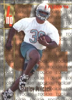 Stanley Pritchett Miami Dolphins 1996 Fleer NFL Rookie Card #175
